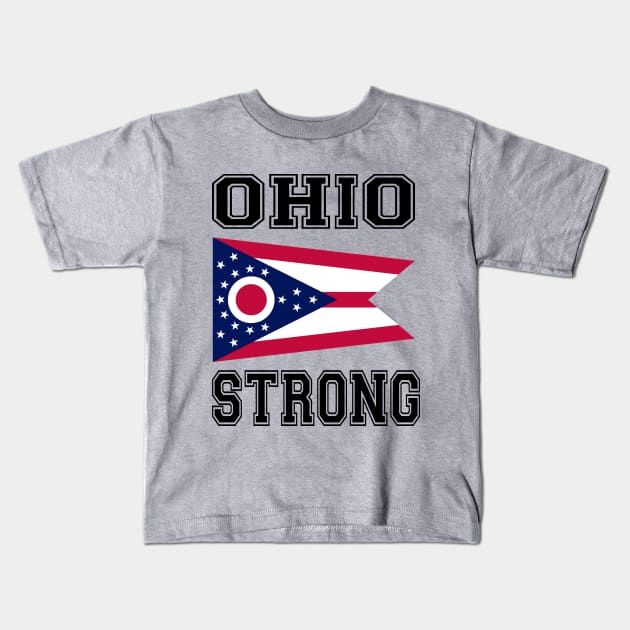 Ohio Strong Kids T-Shirt by RockettGraph1cs